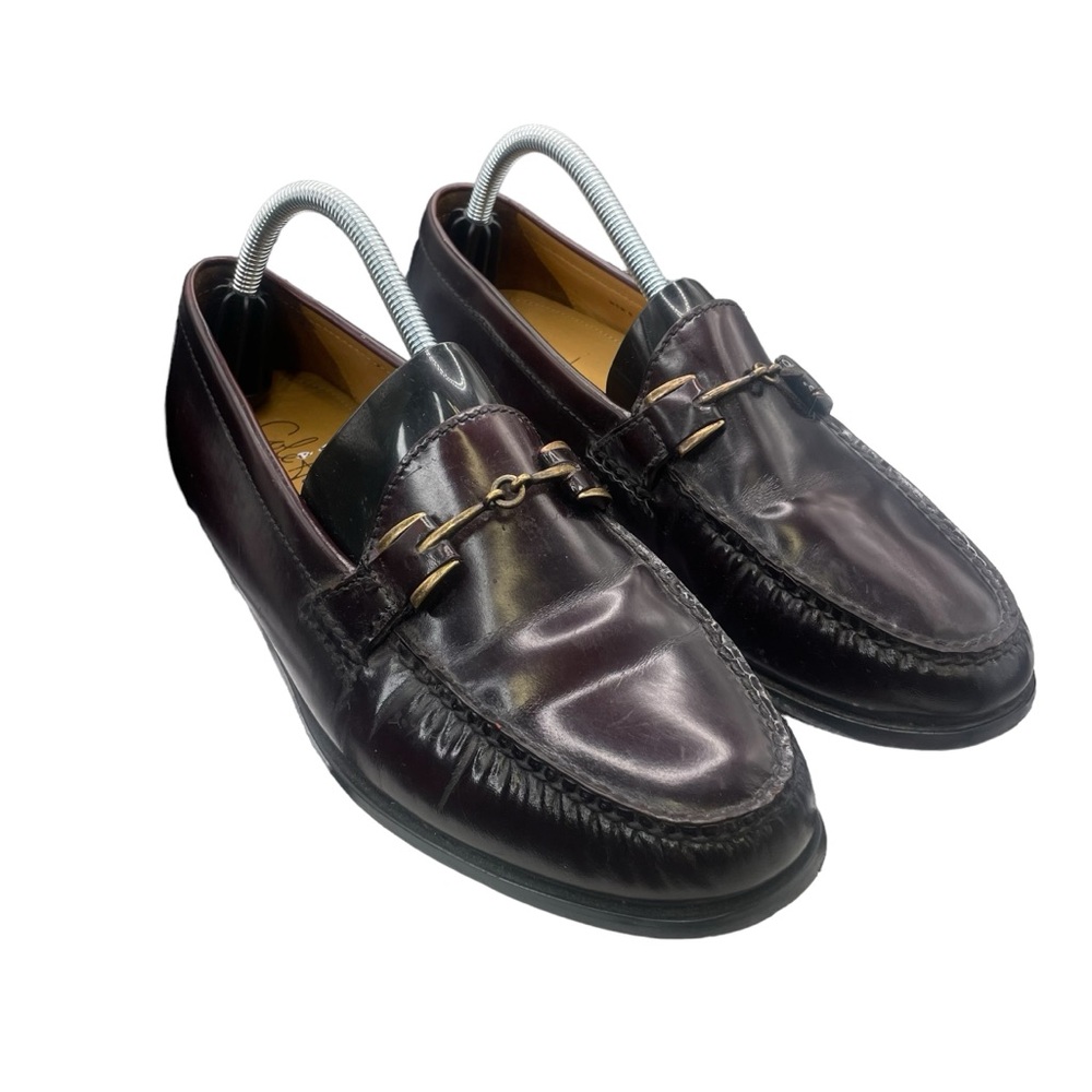 Cole Haan C06593 Men's size
9 Burgundy Leather Horsebit Slip-On Loafer
Shoes‎